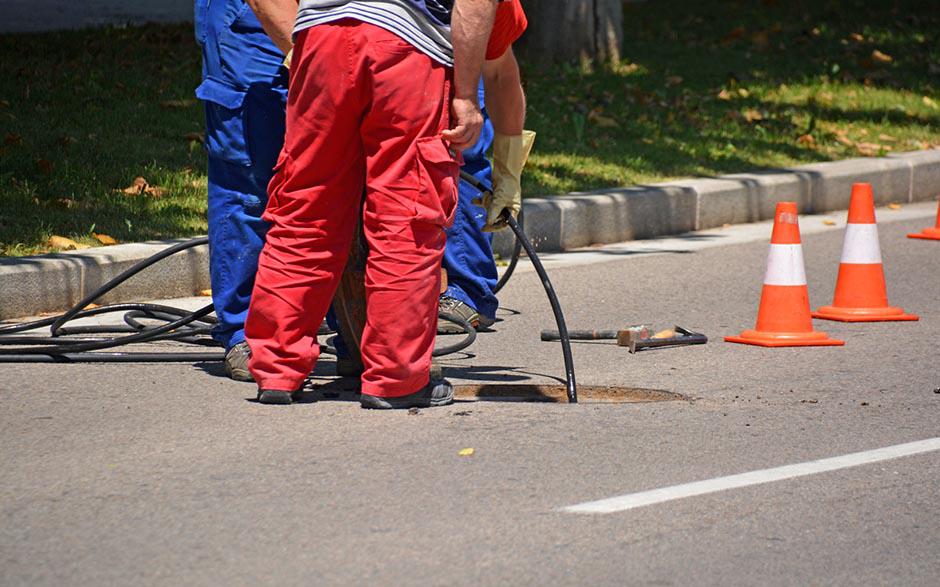 travaux assainissement prix Groslay